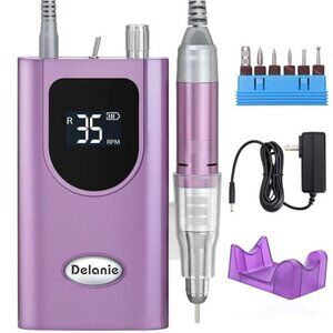Professional Nail Drill Machine 35000 RPM, Portable Nail Drill for Acrylic Nail